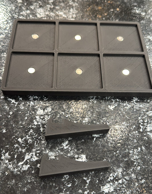 2x3 six photo magnet frame