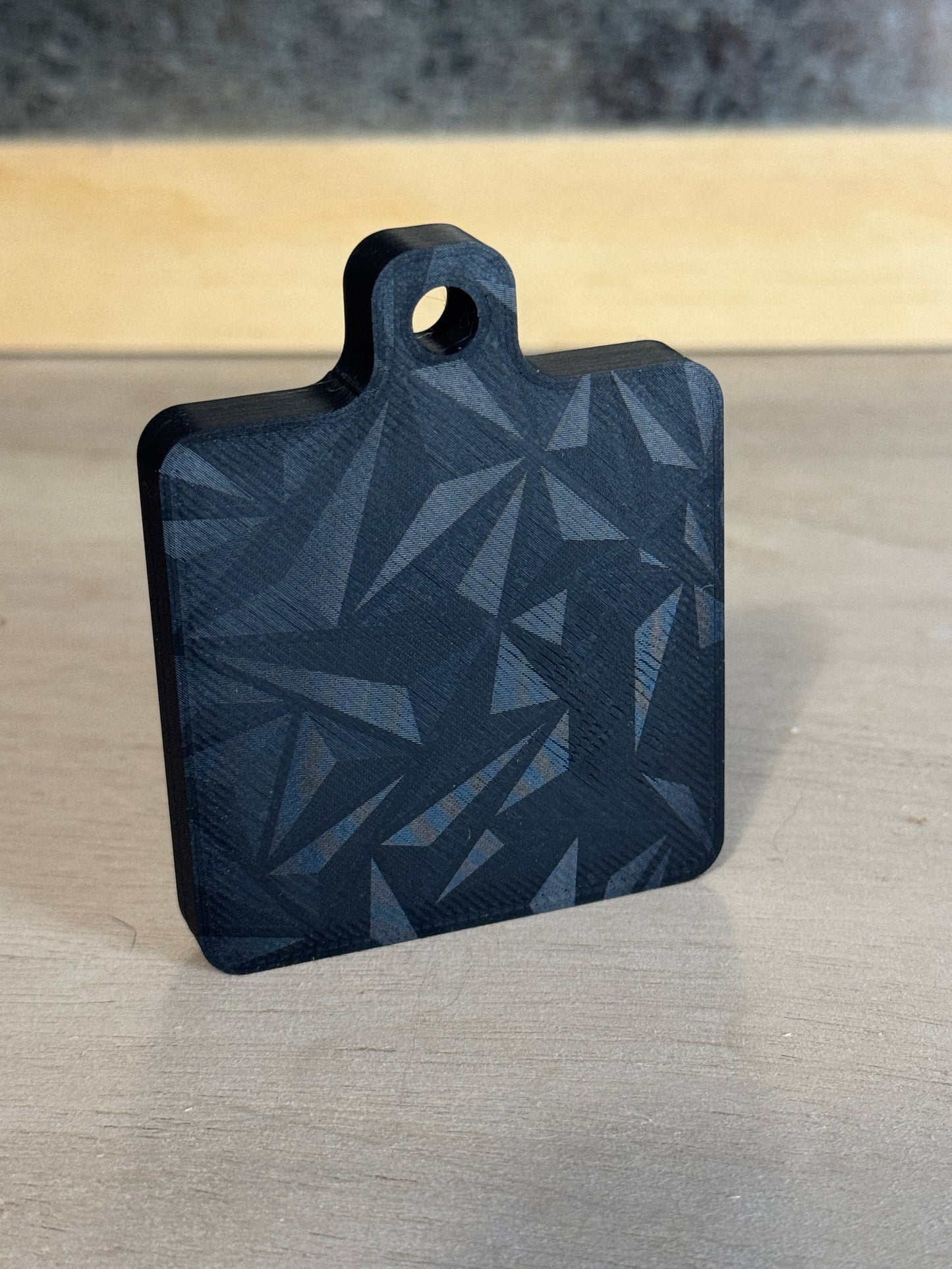 single photo magnet ornament